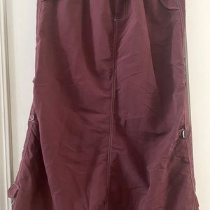 Vintage Tagrag Skirt Adjustable Burgundy Sz 15/16